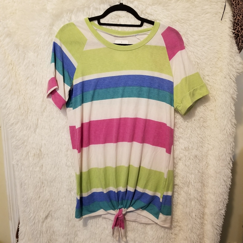 NWT Striped Boutique Top
